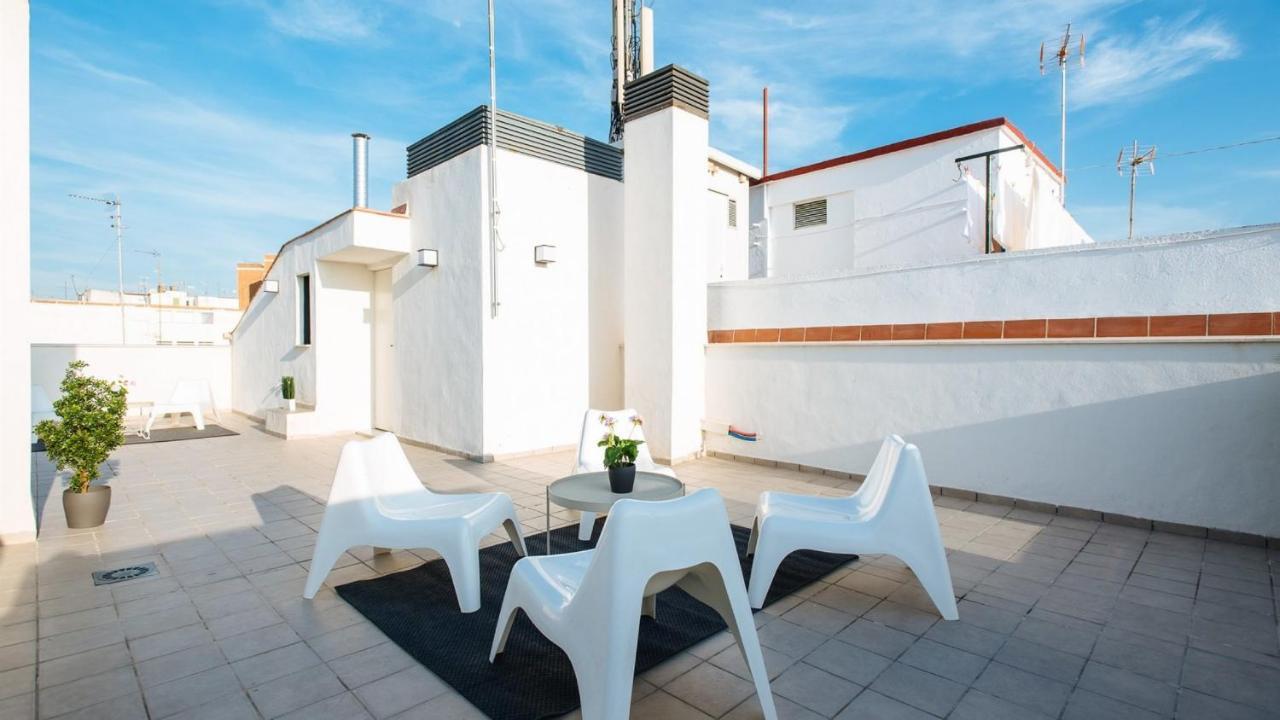 San Martin Suites Apartments Sevilla Bagian luar foto