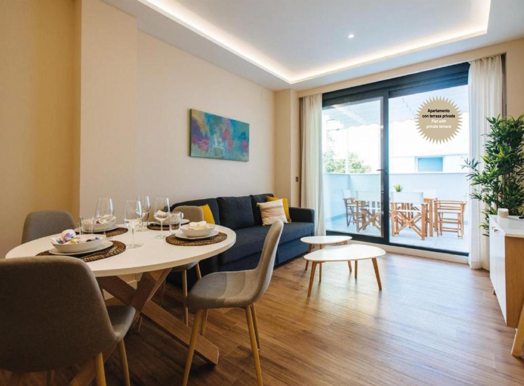 San Martin Suites Apartments Sevilla Bagian luar foto